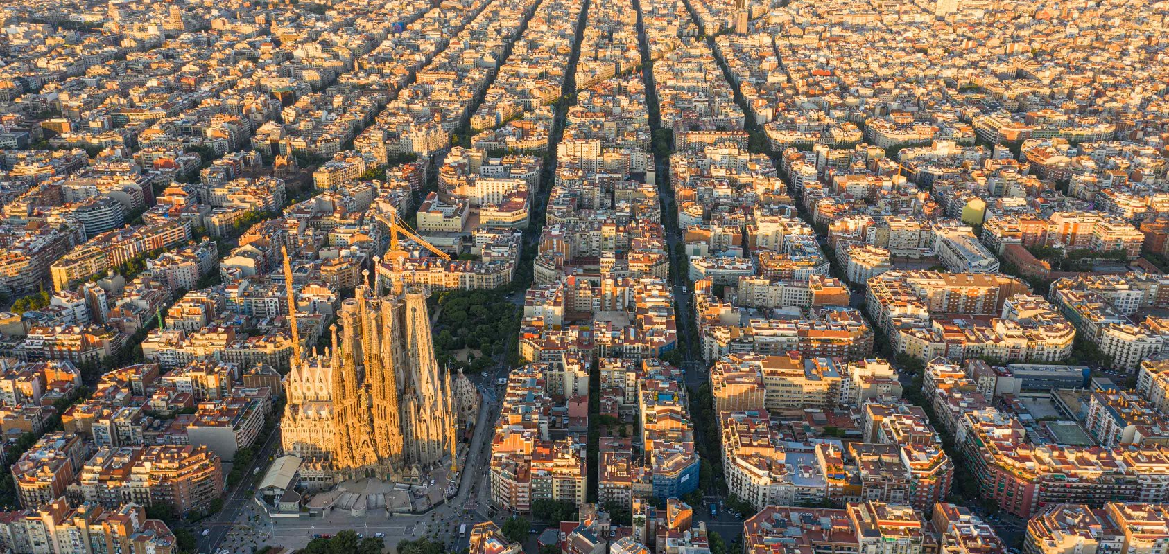 Barselonas skats no augšas - SEAT Radoša dzīve