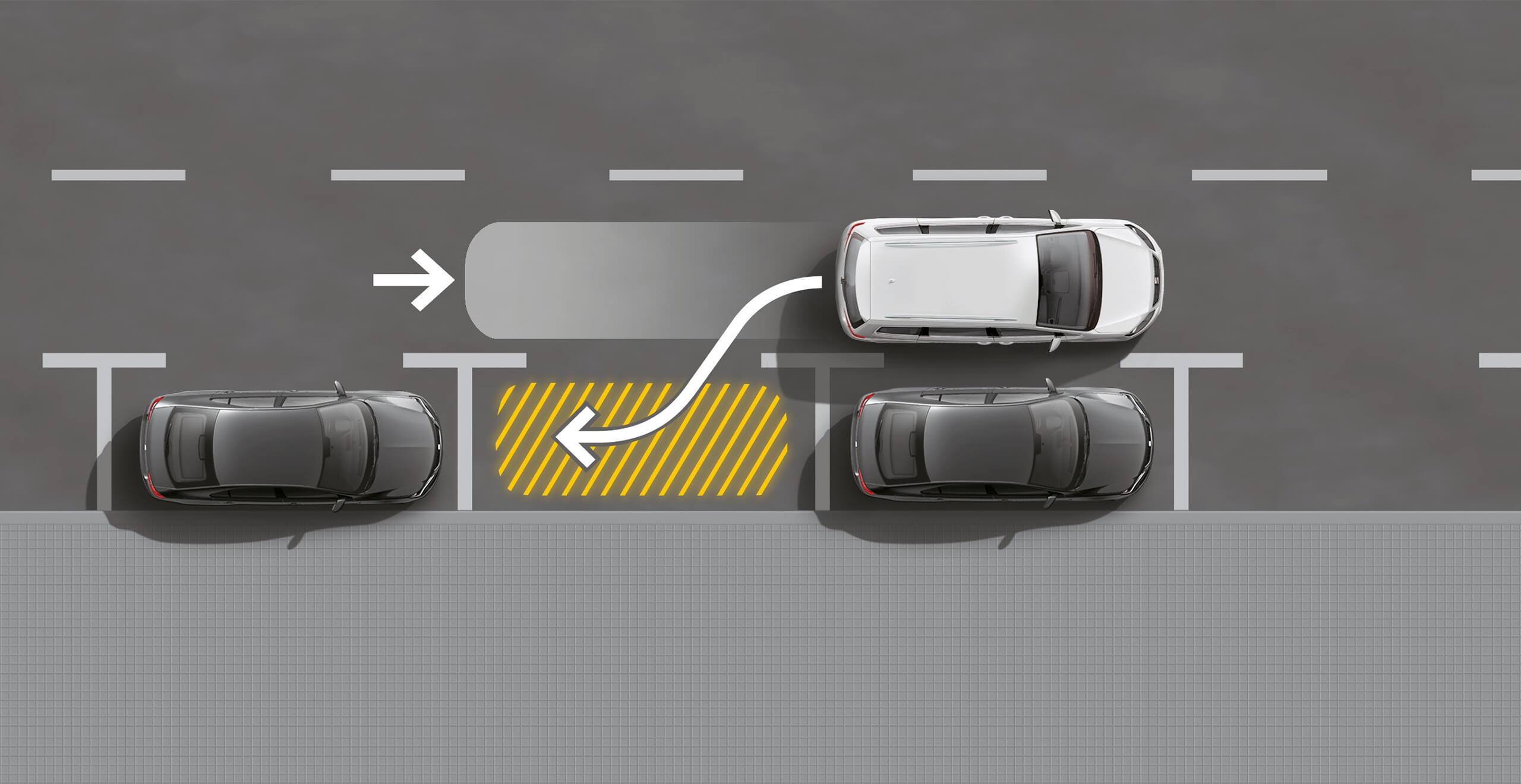 SEAT Alhambra parkošanās distances kontrole (automašīnas PDC) brīdina vadītājus par tuvumā esošajiem objektiem parkojoties.