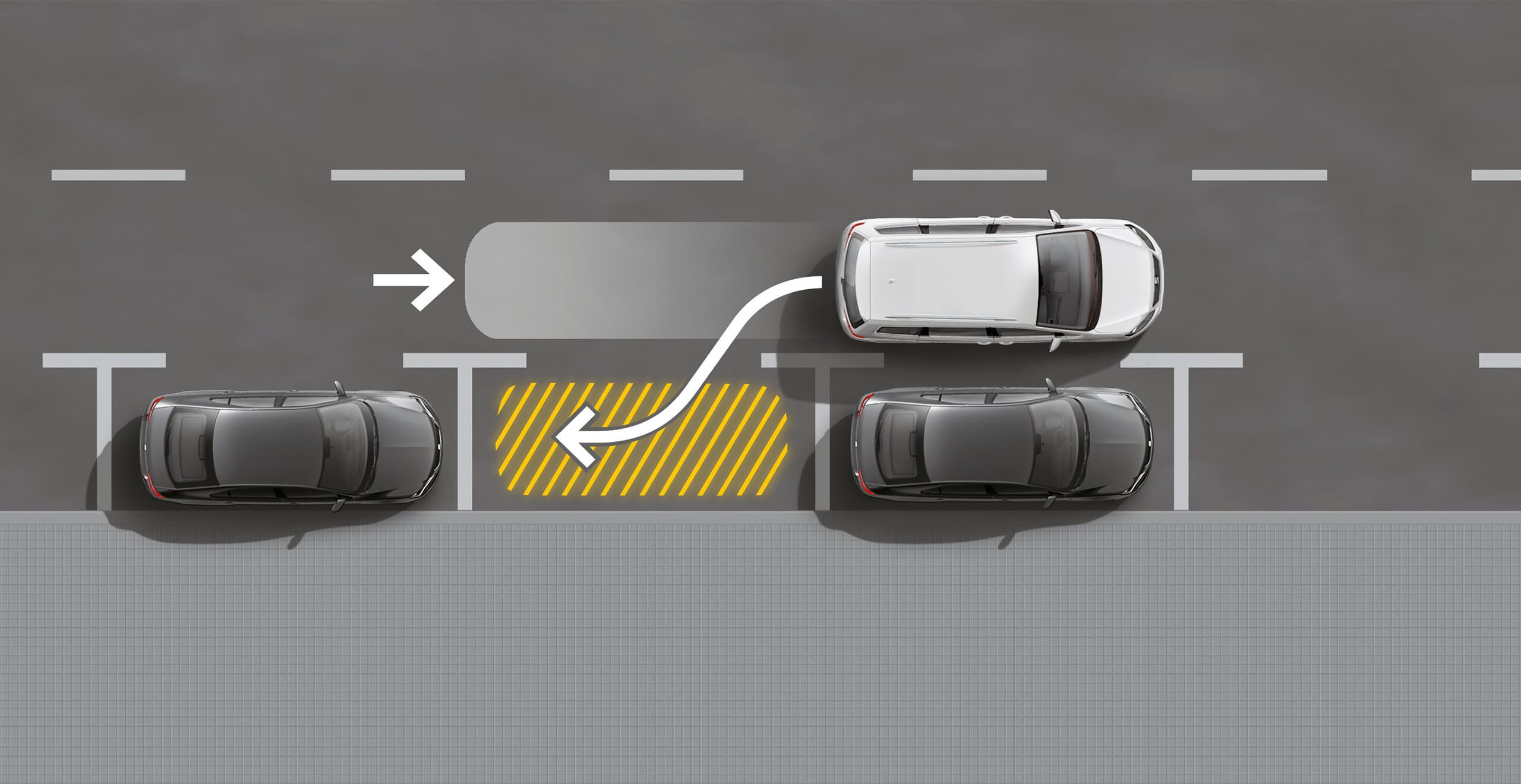 SEAT Alhambra parkošanās distances kontrole (automašīnas PDC) brīdina vadītājus par tuvumā esošajiem objektiem parkojoties.