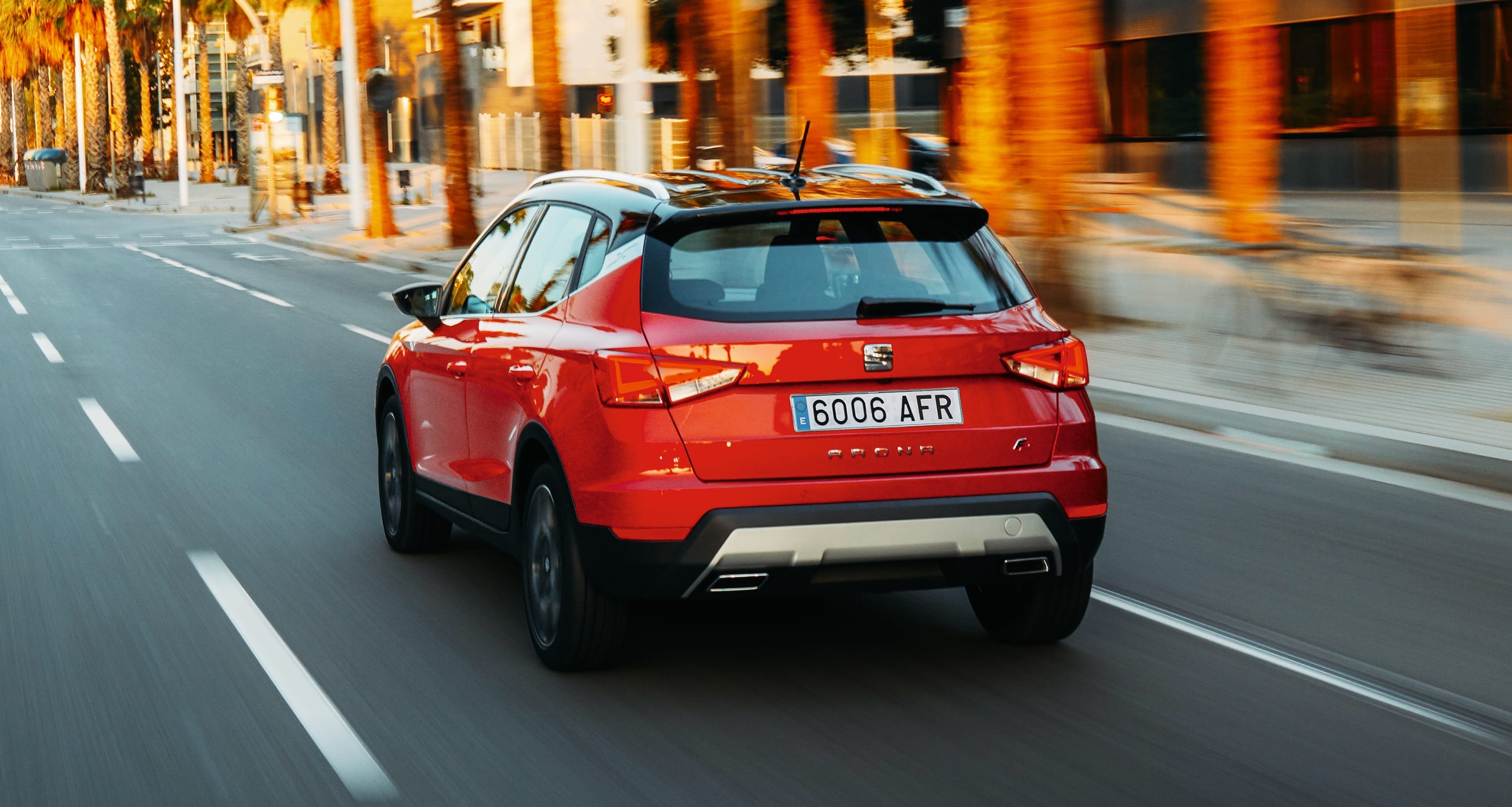 SEAT Arona aizmugurējās daļas drošības dizains