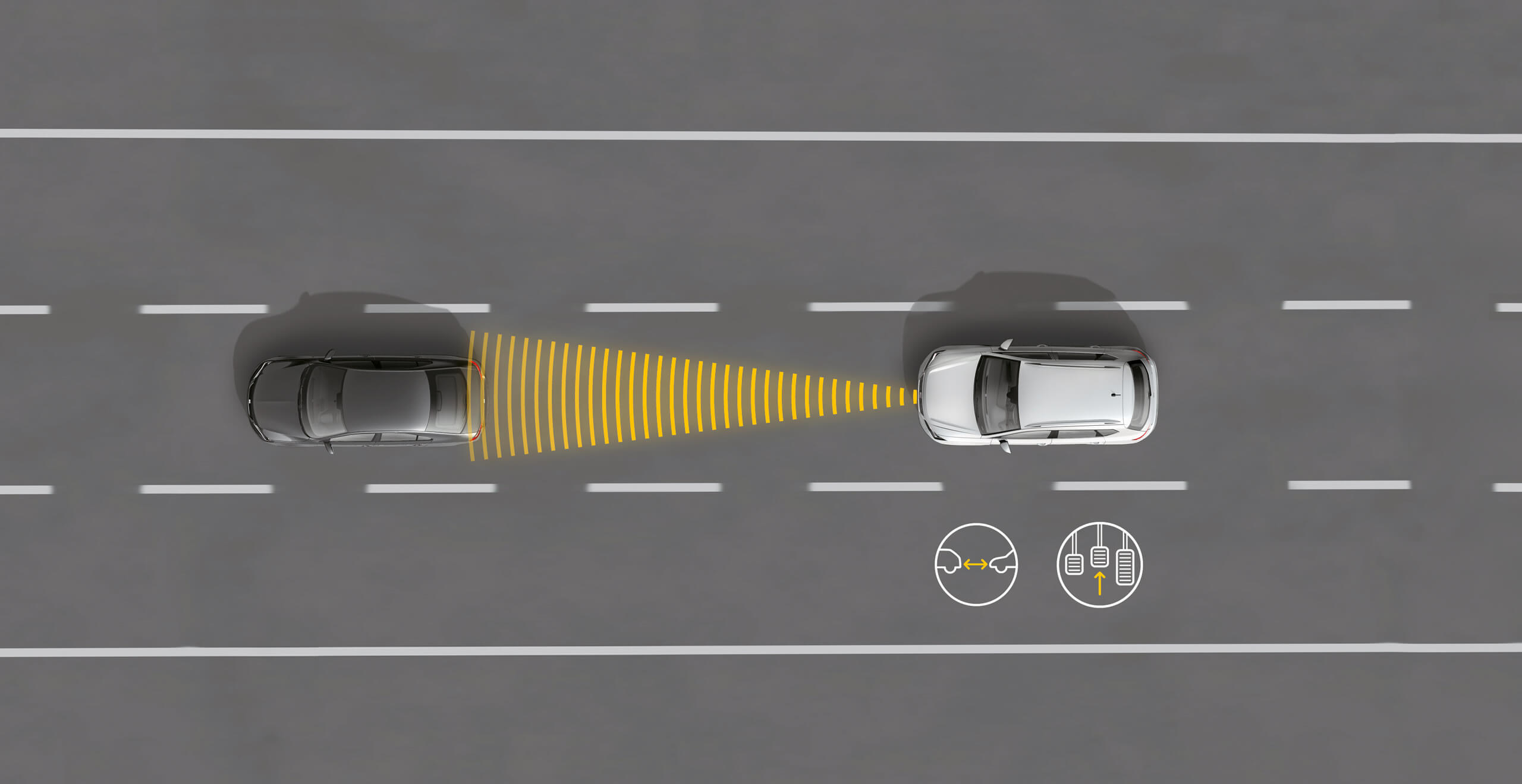 SEAT Ateca priekšējais asistents ar Gājēju drošības sistēmu