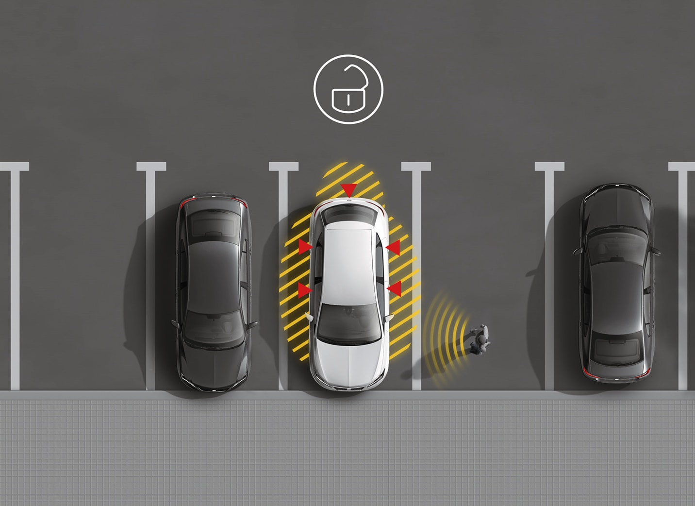 SEAT Leon 5 durvju hečbeks, kompaktas ģimenes automašīnas tehnoloģijas bezatslēgas sistēma