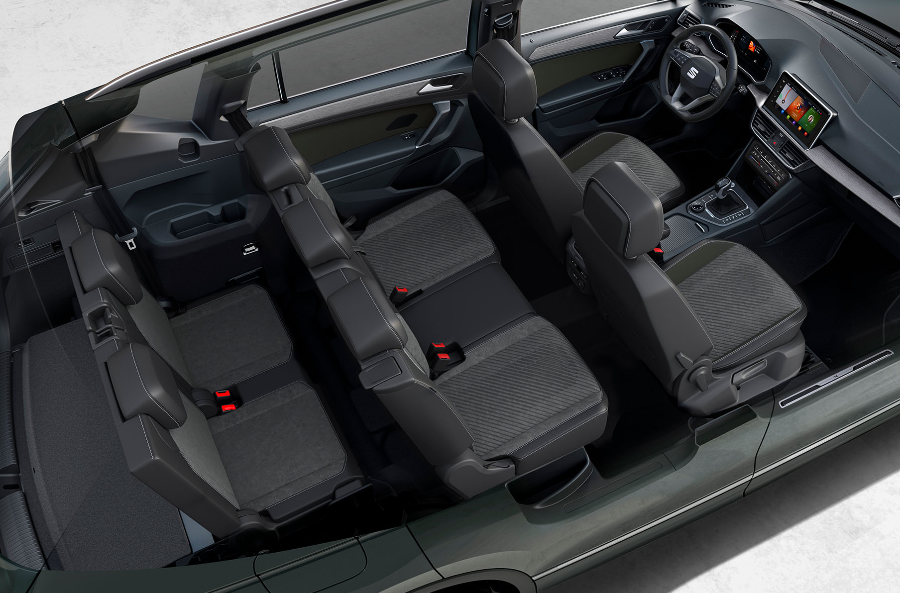 Jaunais SEAT Tarraco XPERIENCE septiņvietīgais apvidus automobilis