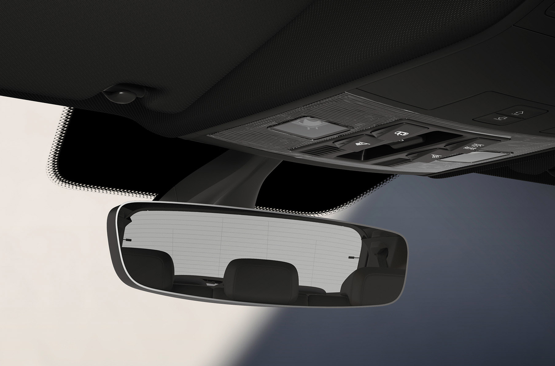 Jaunā SEAT Tarraco XPERIENCE automātiski aptumšojamais atpakaļskata spogulis