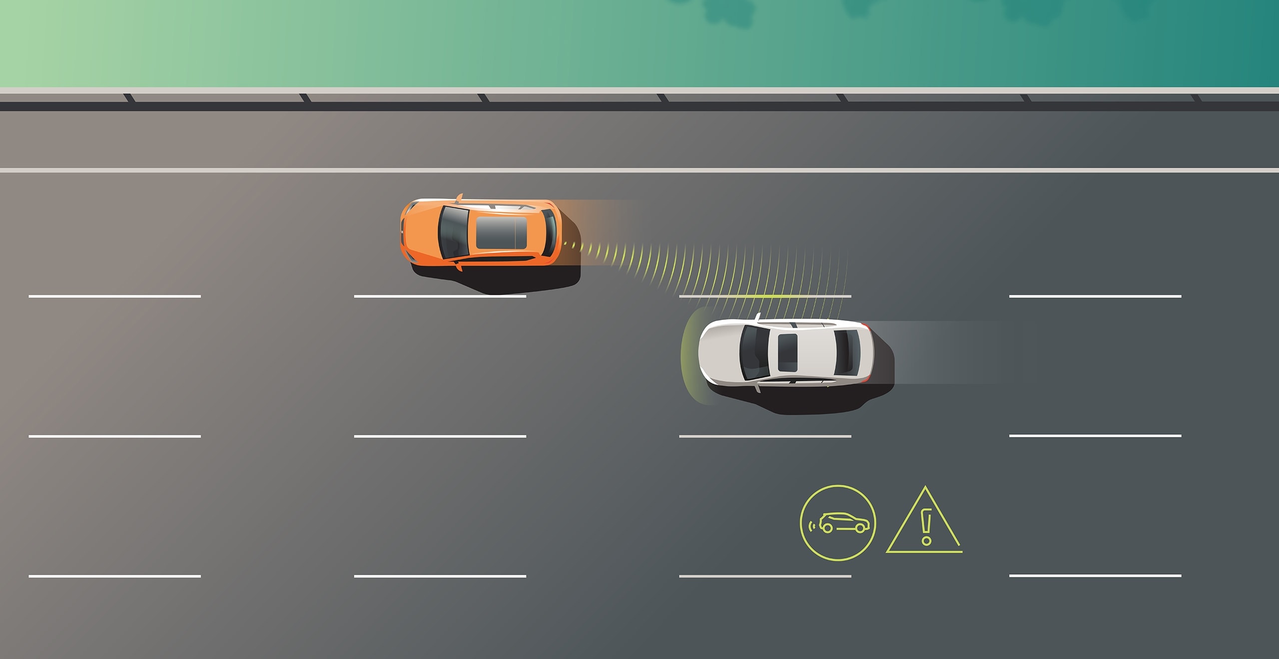 SEAT Leon sportstourer 2020 technology features exist assistance technical illustration