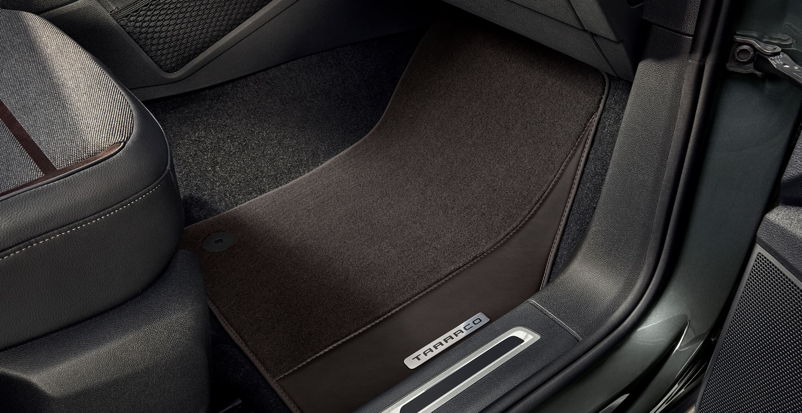 Jaunais SEAT Tarraco SUV 7 sēdvietu aksesuāri premium grīdas paklājiņi