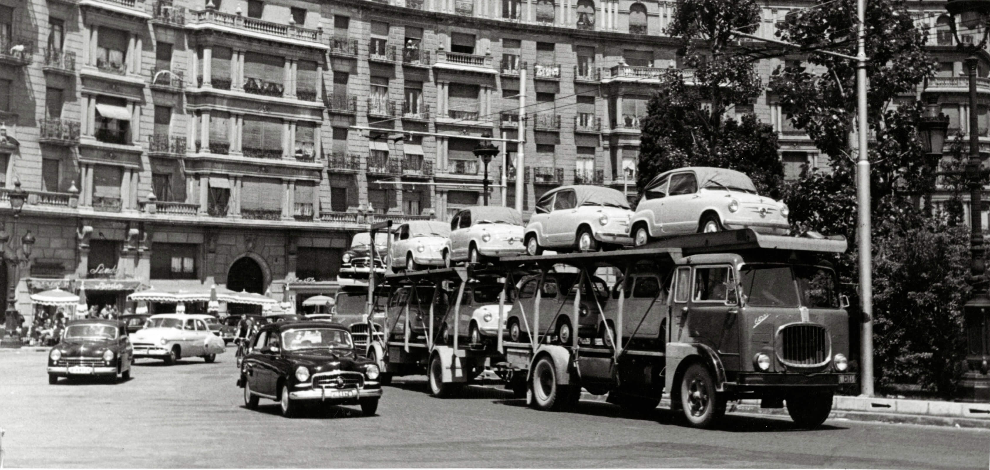 SEAT zīmola vēsture 1950 - SEAT 600 