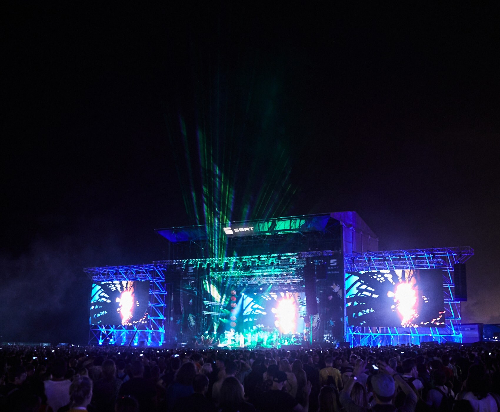 Primavera Sound atbalsta SEAT – Mūzikas skatuve naktī